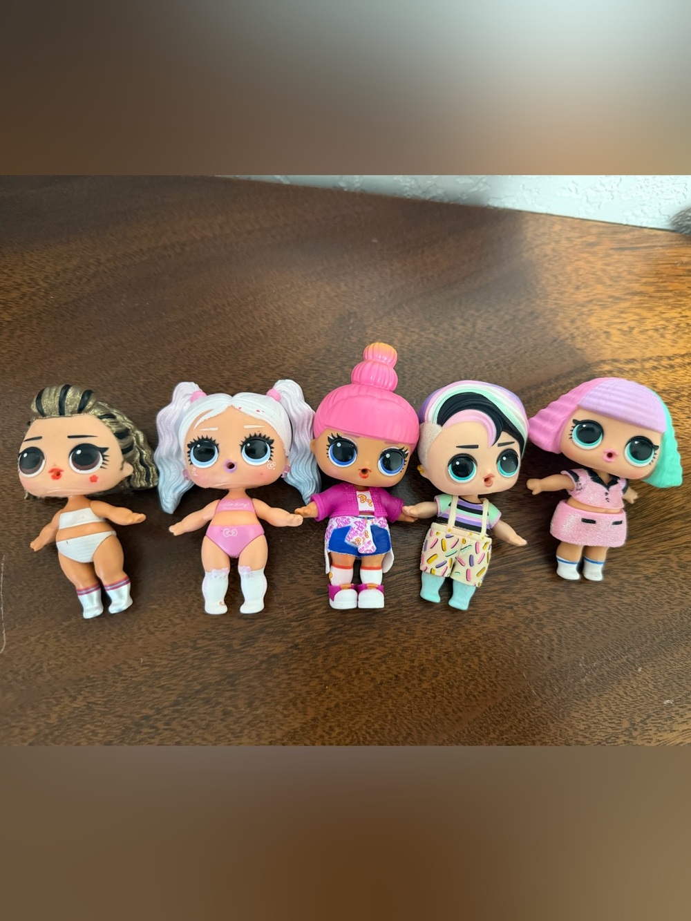 LOL Surprise Small Doll Lot Set 5 Hello Kitty Pranksta Remix Unicorn Boy